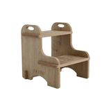 Flat-Pack Ahşap Çocuk Montessori Yükseltici Basamak Merdiven Meşe - Çok Renkli - Genel
