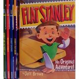 Flat Stanley His Original Adventure / Stanley and the Magic Lamp / Invisible Stanley / Stanley in Space / Stanley, Flat Again - 5 Book Set (Flat Stanley) by Jeff Brown (2010) Paperback