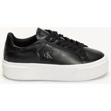 Flatform Lace Up Lth Kadın Sneaker Siyah