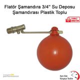 Flatör Şamandıra 3/4'''' Su Deposu Şamandırası Plastik Toplu