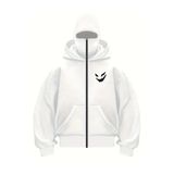 Flaubert -KAR MASKELİ NİNJA ERKEK FERMUARLI SWEATSHIRT HIRKA 3 İPLİK KALIN FERMUARLI