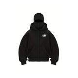 Flaubert Kar Maskeli Ninja erkek Sweatshirt Hırka 2iplik kalın polar