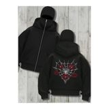 Flaubert -KAR MASKELİ NİNJA UNISIX FERMUARLI SWEATSHIRT HIRKA 3 İPLİK KALIN FERMUARLI 10000