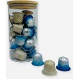 Flavour Over Ice (Coconut -Delicato-Intenso) Kapsül Kahve 30 Adet Cam Saklama Kutusu Hediyeli