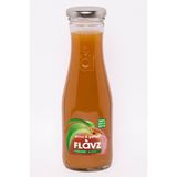 FLAVZ %100 Doğal Şeftali ve Elma Meyve Suyu 250ml Cam Şişede Katkısız Gerçek Meyveden - 250 ml