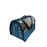 Flaybag Şeffaf Çanta Büyük Boy Mavi 30x30x49 Cm