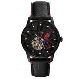 FLE1247SET Marvel x Fossil Limited-Edition Spider-Man Erkek Kol Saati ve Yaka İğnesi Seti