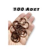 Flea Market 100 Adet Anahtarlık Halkası - Antik Bakır Renk