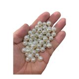 Flea Market 10Mm 1. Kalite Plastik Inci Boncuk 50 Adet -