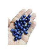 Flea Market 10Mm Panama Mavi Ahşap Boncuk - 200 Adet -
