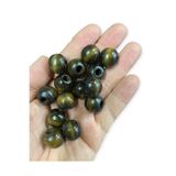 Flea Market 12 Mm Kahve Ahşap Boncuk - 100 Adet