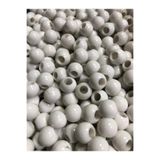 Flea Market 14 Mm Beyaz Plastik Kuzu Boncuk - Dekor Boncuğu - 50 Adet -