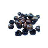 Flea Market 14 Mm Kahverengi Ahşap Boncuk - 50 Gram (50 Adet.)