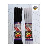 Flea Market 2 Adet Beyaz ve Siyah Bel Paça Don Lastiği ( Yassı ) 2 X 10 Metre
