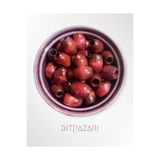 Flea Market 20 Mm Oval Bordo Renk Ahşap Boncuk - (20 Adet)
