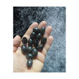 Flea Market 20 Mm Oval Siyah Renk Ahşap Boncuk - (20 Adet)