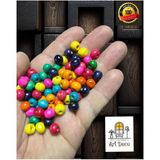 Flea Market 200 Adet 8mm Premium Kalite Ithal Ahşap Boncuk