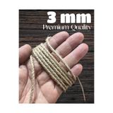 Flea Market 3Mm Kalınlık, 50 Metre Premium Kalite Jüt Halat İp