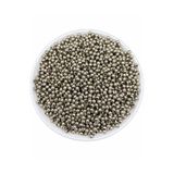 Flea Market 3Mm Nikel/Gümüş Renk Metal Demir Top Boncuk,Takı Yapım Boncuğu (25Gr ~250 Adet)