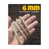 Flea Market 6 Mm 50 Metre Jüt Halat Ip Dekoratif Hasır Ip Kendir Halat Tb6Mm50Metre