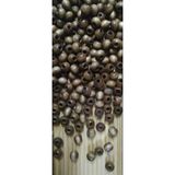 Flea Market Ahşap Boncuk 10 Mm 100 Gr (Ort ± 250-300 Adet) Sütlü Kahve
