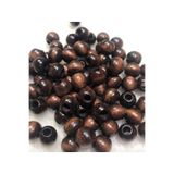 Flea Market Ahşap Boncuk 14 Mm, 100 Gr - Kahve
