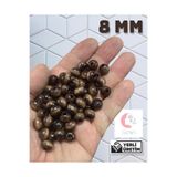 Flea Market Ahşap Boncuk 8 Mm 100 Gr (± 420 Adet) Kahve