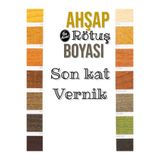 Flea Market Ahşap Rötuş Son Kat Vernik, 25ml, Fırçalı Cam Şişe, Mobilya Masa Sandalye Sehpa
