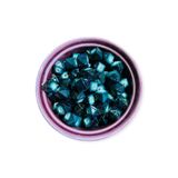 Flea Market -Akrilik Kristalize Dark Green Boncuk - 30 Adet