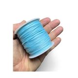 Flea Market Bileklik İpi - Paraşüt İpi - Takı İpi (1 Mm Kalınlık 100 Metre Uzunluk - 1 Makara) Prst100Mt Gök Mavisi