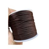 Flea Market Bileklik İpi - Paraşüt İpi - Takı İpi (1 Mm Kalınlık 100 Metre Uzunluk - 1 Makara) Prst100Mt Kahverengi