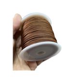Flea Market Bileklik İpi - Paraşüt İpi - Takı İpi (1 Mm Kalınlık 100 Metre Uzunluk - 1 Makara) Prst100Mt Sütlü Kahve