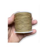 Flea Market Bileklik İpi, Paraşüt İpi, Takı İpi, 1 mm Kalınlık, 100 Metre Uzunluk, Taba Rengi