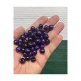 Flea Market Ekonomik Paket 1 Kilo 10Mm Ahşap Boncuk - Mor - (Ort - 2500-3000 Adet) Eko1Kg10Mor