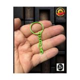 Flea Market Fıstık Yeşil Zincirli Anahtarlık Halkası, Tek Ebat, ColorKeyS-Fyesil, Fıstık Yeşil, üniseks-yetişkin
