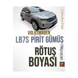 Flea Market LB7S VW Pirit Gümüş ile Uyumlu Profesyonel Otomobil Rötüş Boyası, 20ml, Saten Gümüşü