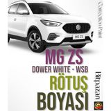 Flea Market MG ZS - Dover White - Beyaz Otomobil Çizik Taş İzi Giderici Rötüş Boyası 20ml