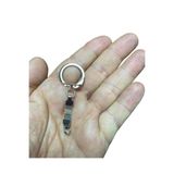 Flea Market Nikel Renk Özel Hasırlı Anahtarlık Halkası, Standart, TYCEOMK9ZN171364608115340, Nikel Renk, üniseks-yetişkin