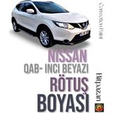 Flea Market NISSAN QASHQAİ - inci Beyaz Otomobil Çizik Taş İzi Giderici Rötüş Boyası 20+20ml çift şişe