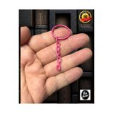 Flea Market Renkli Zincirli Anahtarlık Halkası, Tek Ebat, ColorKeyS-Fusya, Fuşya, üniseks-yetişkin