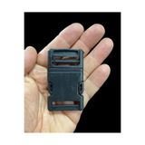 Flea Market Unisex Plastik Çanta Tokası 3 cm, Tek Ebat, 3cmKlips, Siyah 3cm, Üniseks-Yetişkinler