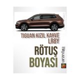 Flea Market Volkswagen TIGUAN LR8Y ile Uyumlu Rötuş Boyası, 25ml, Kızıl Kahve, Fırçalı Şişe