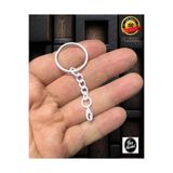 Flea Market Zincirli Anahtarlık Halkası 20 Adet, Tek Ebat, ColorKeyS-, Beyaz, üniseks-yetişkin