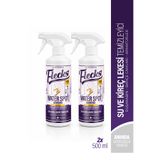 Flecks Home Kireç ve Su Lekesi Temizleyici 2 Adet 500 ml Banyo Duşakabin Cam Dış Cam Temizleyici