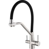 Fleko Best Inox Arıtmalı Mutfak Bataryası - Gümüş