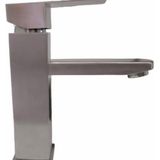 Fleko Inox Kare Lüx Lavabo Batarya