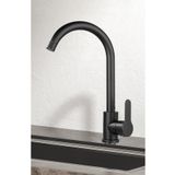 Fleko MOB-C402 Krom Siyah Musluk