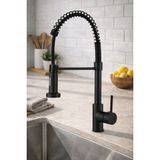 Fleko Spring Black Spırallı Mutfak Bataryası - Siyah