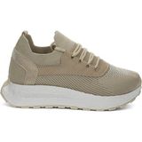Flet 305 Bej Kadın Spor Sneaker