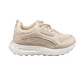 Flet Ortopedik Köpük Taban Simli Kadın Günlük Sneaker Spor Ayakkabı